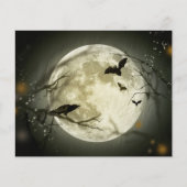 Halloween Moon Spooky Crows Flyer (Voorkant)