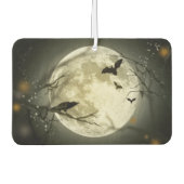 Halloween Moon Spooky Crows Luchtverfrisser (Voorkant)