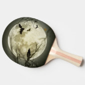 Halloween Moon Spooky Crows Tafeltennisbatje (Zijkant)