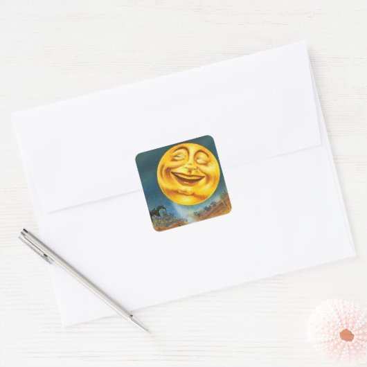 Halloween Moon - Sticker (Envelop)