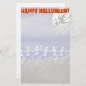 Halloween Moonlit Party Scene Briefpapier (Voorkant / Achterkant)