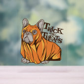 Halloween mops acryl bord (Neutraal)