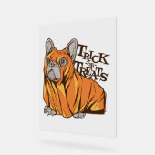 Halloween mops acryl bord (Hoek)