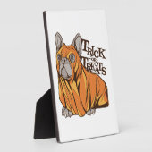 Halloween mops fotoplaat (Zijkant)