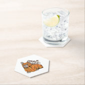 Halloween mops kartonnen onderzetters (Insitu)