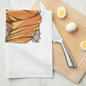 Halloween mops theedoek (Quarter Fold)