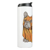 Halloween mops thermosbeker (Gedraaid links)