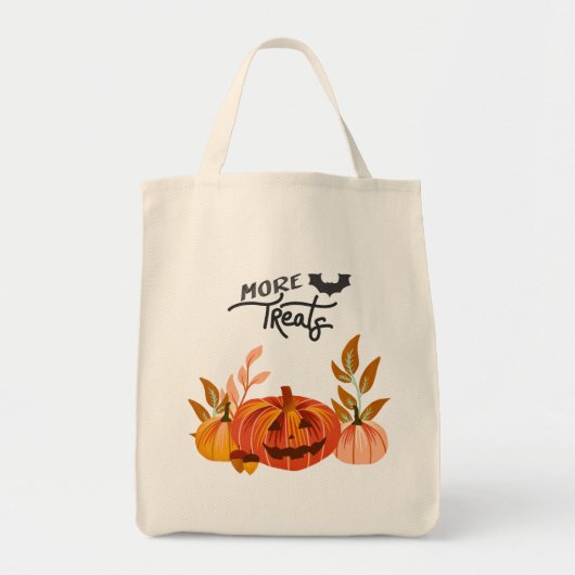 Halloween • MORE TREATS Tragetasche Tote Bag (Voorkant)