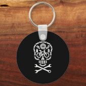 Halloween mountain bike MTB cycling bicycle sugar Sleutelhanger (Voorkant)