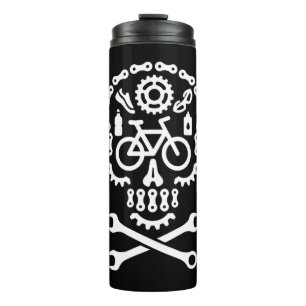Halloween mountain bike MTB cycling bicycle sugar Thermosbeker