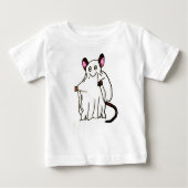 HALLOWEEN MOUSE GHOST baby t-shirt (Voorkant)
