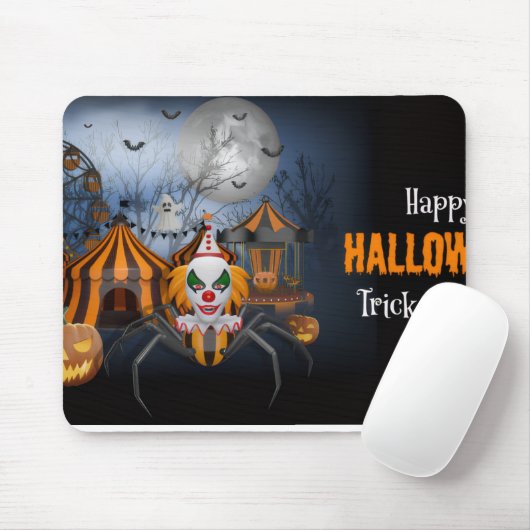 Halloween mouse pad muismat (Met muis)