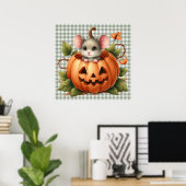 Halloween Mouse Poster (Thuiskantoor)