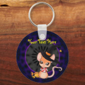 Halloween Mouse Sleutelhanger (Voorkant)