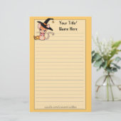 Halloween Mouse Stationery Briefpapier (Staand voorkant)
