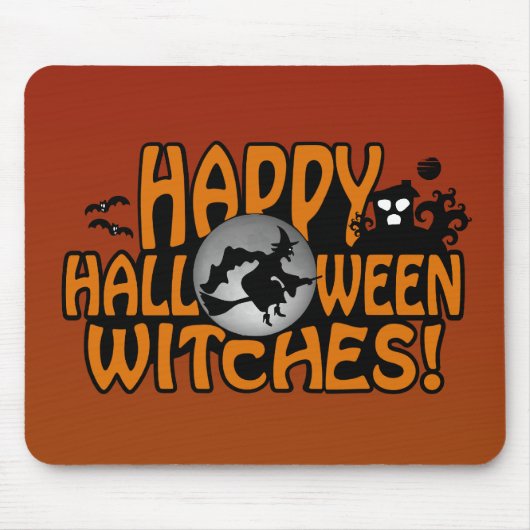 Halloween mousepad muismat (Voorkant)