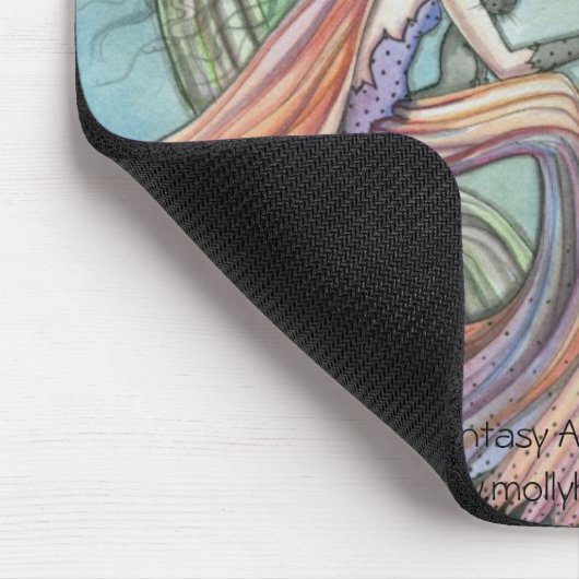 Halloween Mousepad, 'Timeless Connection' Witch Muismat (Hoek)