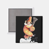  halloween mousserende kostuum magneet (Voorkant / Achterkant)