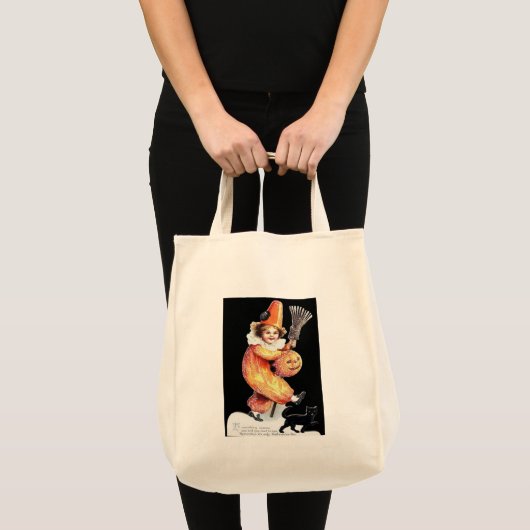  halloween mousserende kostuum tote bag (Voorkant (product))