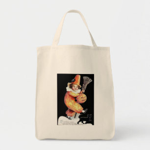 halloween mousserende kostuum tote bag