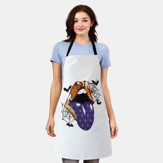 Halloween Mouth Schort (Gedragen)