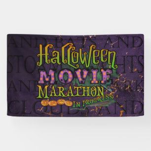 Halloween Movie Marathon in progress markttent Spandoek