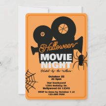 Halloween Movie Night House Party