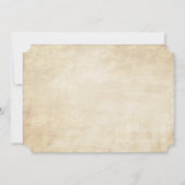 Halloween Movie Night Invitation Kaart (Achterkant)