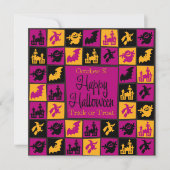 Halloween mozaïek kaart (Voorkant)