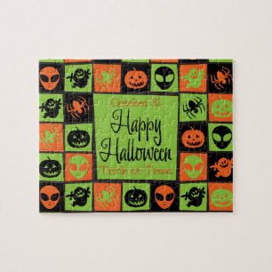 Halloween mozaïek legpuzzel