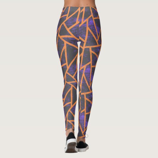 Halloween mozaïekrob leggings (Achterkant)