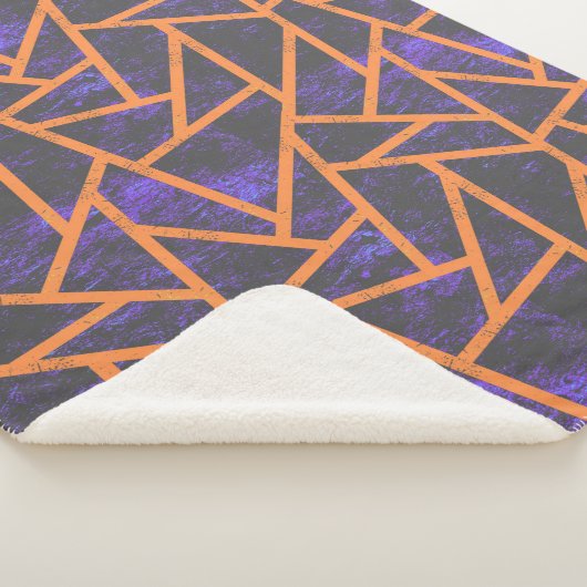 Halloween mozaïekrob sherpa deken (3/4)