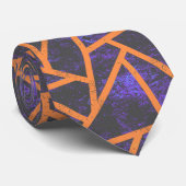 Halloween mozaïekrob stropdas (Opgerold)