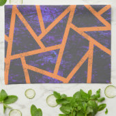 Halloween mozaïekrob theedoek (Gevouwen)