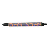 Halloween mozaïekrob zwarte inkt pen (Voorkant)