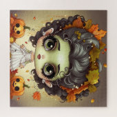 Halloween Ms. Frankenstein Legpuzzel (Horizontaal)