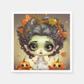 Halloween Ms. Frankenstein Servet (Voorkant)
