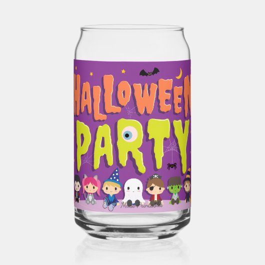Halloween mug blikvorm glas (Voorkant)