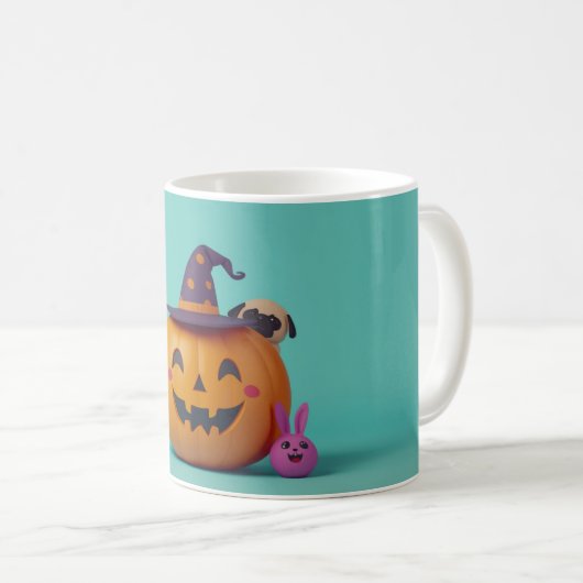 Halloween Mug Koffiemok (Voorkant rechts)