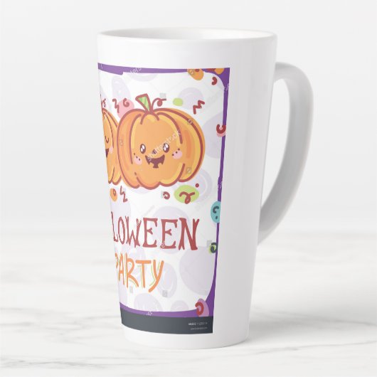 Halloween mug latte mok (Rechterhoek)