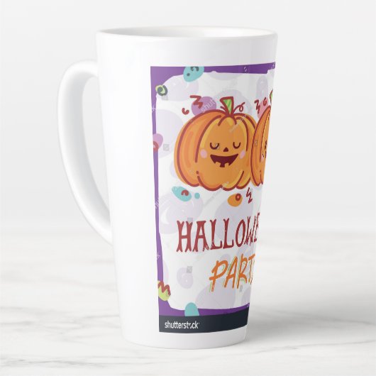 Halloween mug latte mok (Linkerhoek)