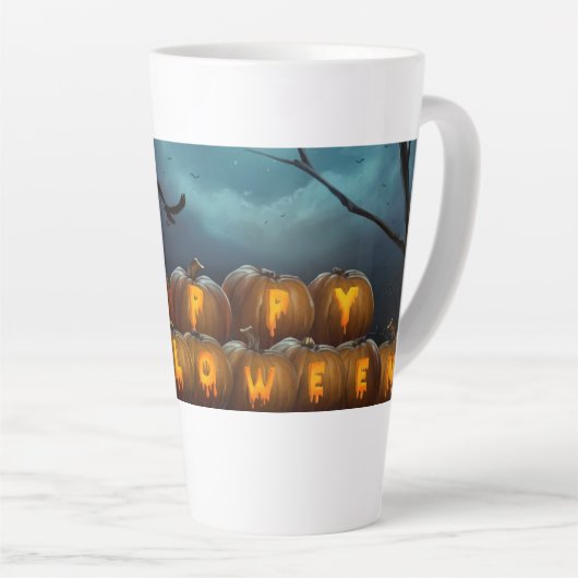 halloween mug latte mok (Rechterhoek)
