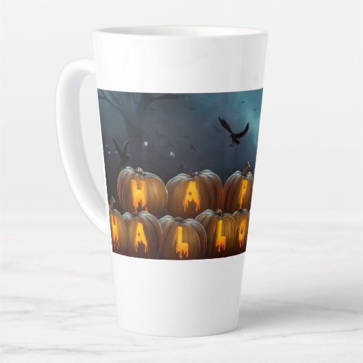 halloween mug latte mok (Linkerhoek)