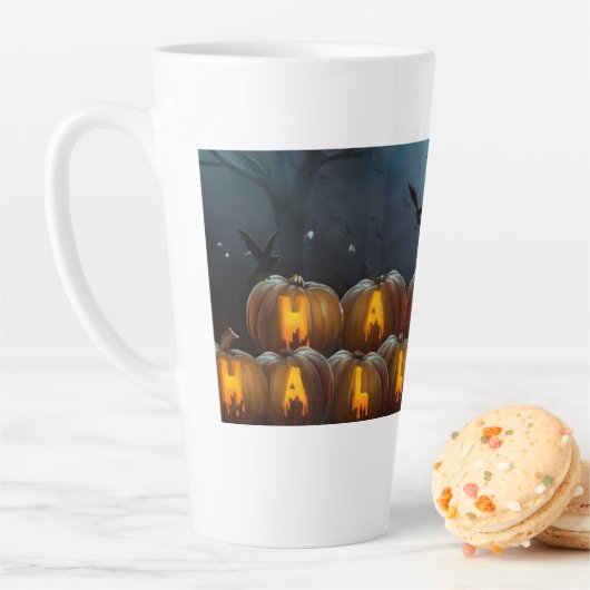 halloween mug latte mok (In situ)
