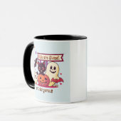 Halloween Mug, This is a mug for cat lovers Mok (Voorkant links)