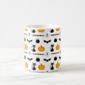 Halloween mugs with a cat theme koffiemok (Center)