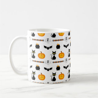 Halloween mugs with a cat theme koffiemok