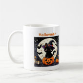 Halloween mugs with a cat theme koffiemok (Links)