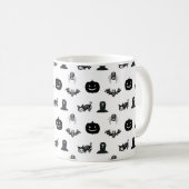 Halloween mugs with a cat theme koffiemok (Voorkant rechts)