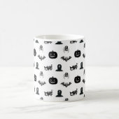 Halloween mugs with a cat theme koffiemok (Center)